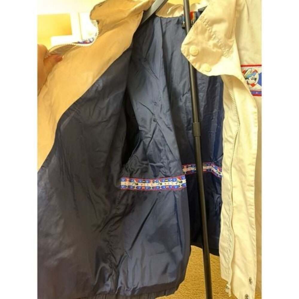 Vintage Mickey Unlimited Jerry Leigh Colorblock Nautical Windbreaker Jacket L - Picture 7 of 10
